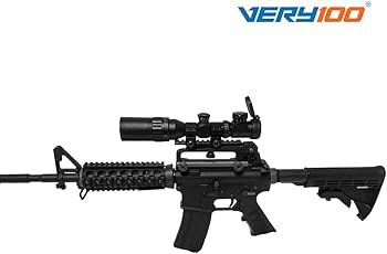 Amazon.co.jp: VERY100 ライフルスコープ レッド・グリーンミルドット