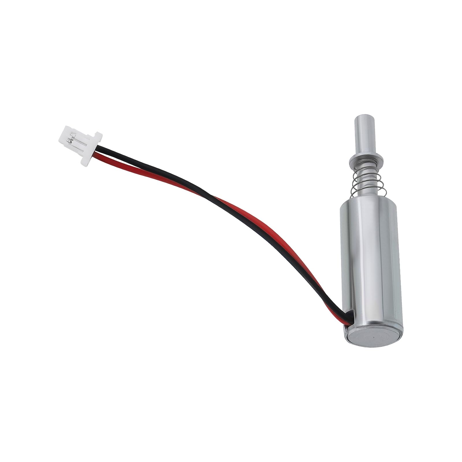 eMagTech 1Pc Tiny Mini Cylindrical Suction Solenoid Electromagnet Tubular Micro Magnetic Suction for Electromagnetic Suction Electromagnetic Lock 8x34.5x2.9mm 12V