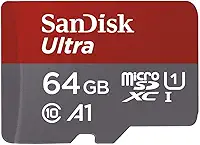 Cartão Sandisk Ultra 100mb/s 64GB Micro SD Lacrado + Adaptador