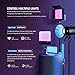 NEEWER 2 Pack RGB1200 LED Video Light with APP/2.4G Control, Key Lighting Kit with Tripod Stands & Bag for Streaming Recording Studio Photography, 60W/22000Lux/1% Min Dimming/360° RGB/CRI97+/TLCI98+