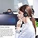 immagine 1Arama Cuffie Telefono Fisso con Microfono e Cancellazione di Rumore, Call Center Cuffie telefoniche per Avaya Polycom Alcatel Lucent Aastra Mitel Plantronics Gigaset(AD200S)