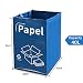 Opret Bolsas Basura Reciclaje 3 Pack Cubo de Reciclaje Separadas con Asas...