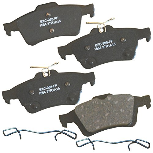 Bendix Premium SBC1564 Ceramic Rear Brake Pads for Ford C-Max ...
