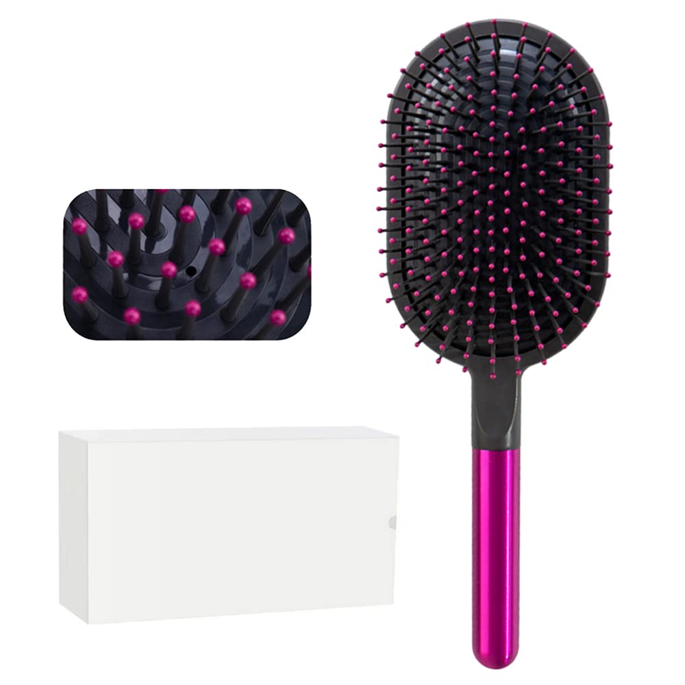 Paddelbürste, zum Entwirren der Haarbürste für alle Haartypen, Farbdesign
