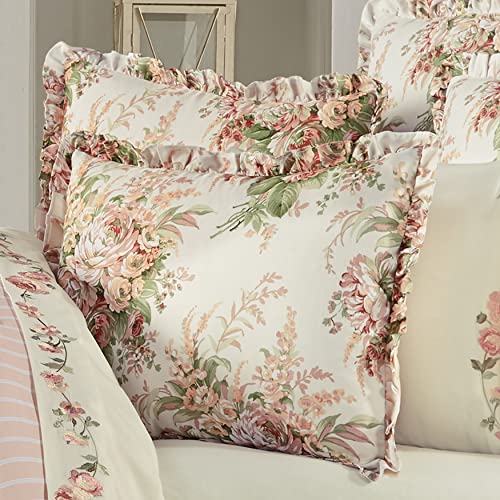 Five Queens Court Full 4Pc. Comforter Set, Coral, 80X90