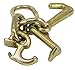 Mytee Products (2 Pack RTJ Cluster Hook Heavy Duty Wrecker Hauler Tow Towing Truck Chain Pair R T J