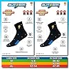 BLITZSOX Hi-Tech Performance Calzini Sportivi di Un Quarto di Lunghezza per Uomo e Donna (Corsa, Tennis, Allenamento e Fitness), Confezione da 3, Taglia: 38-42 #1