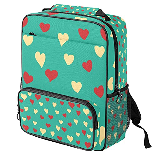 Sac à dos décontracté avec motif cœur, le cadeau idéal pour elle