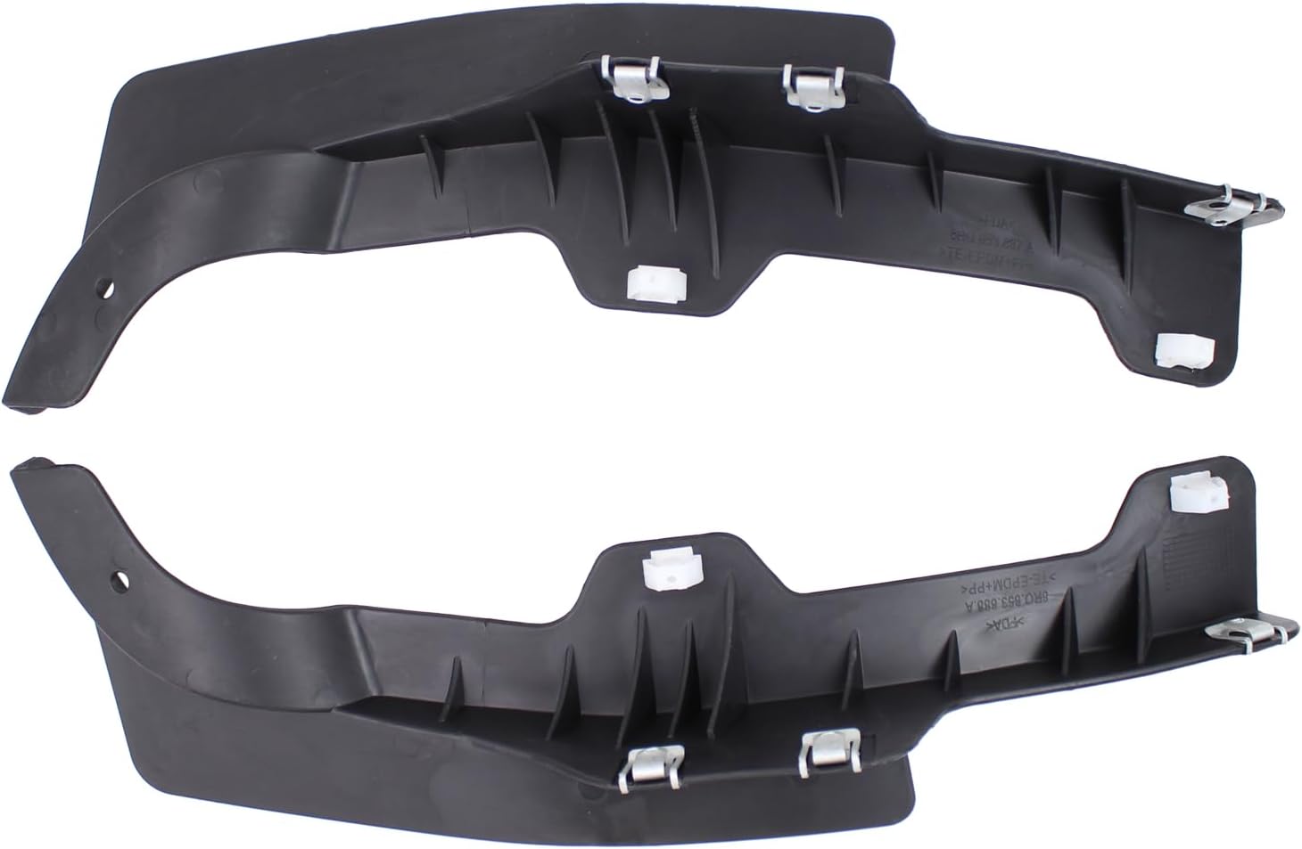 Pair Front Wheel Tire Fender Splash Shield Mud Flaps Guards Extension Spoiler for Q5 2009-2017 SQ5 2014-2017