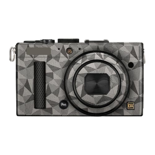 Protection Nikon Coolpix A anti rayure sticker décoration triangle titane