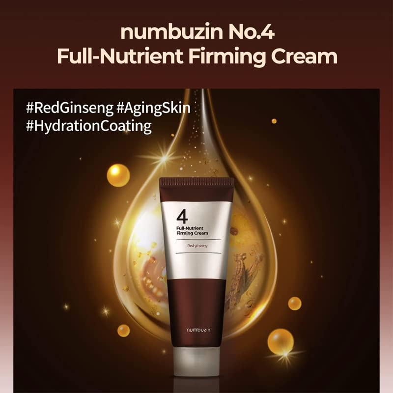 numbuzin No.4 Full-Nutrient Firming Cream 60ml Highly Nutritious