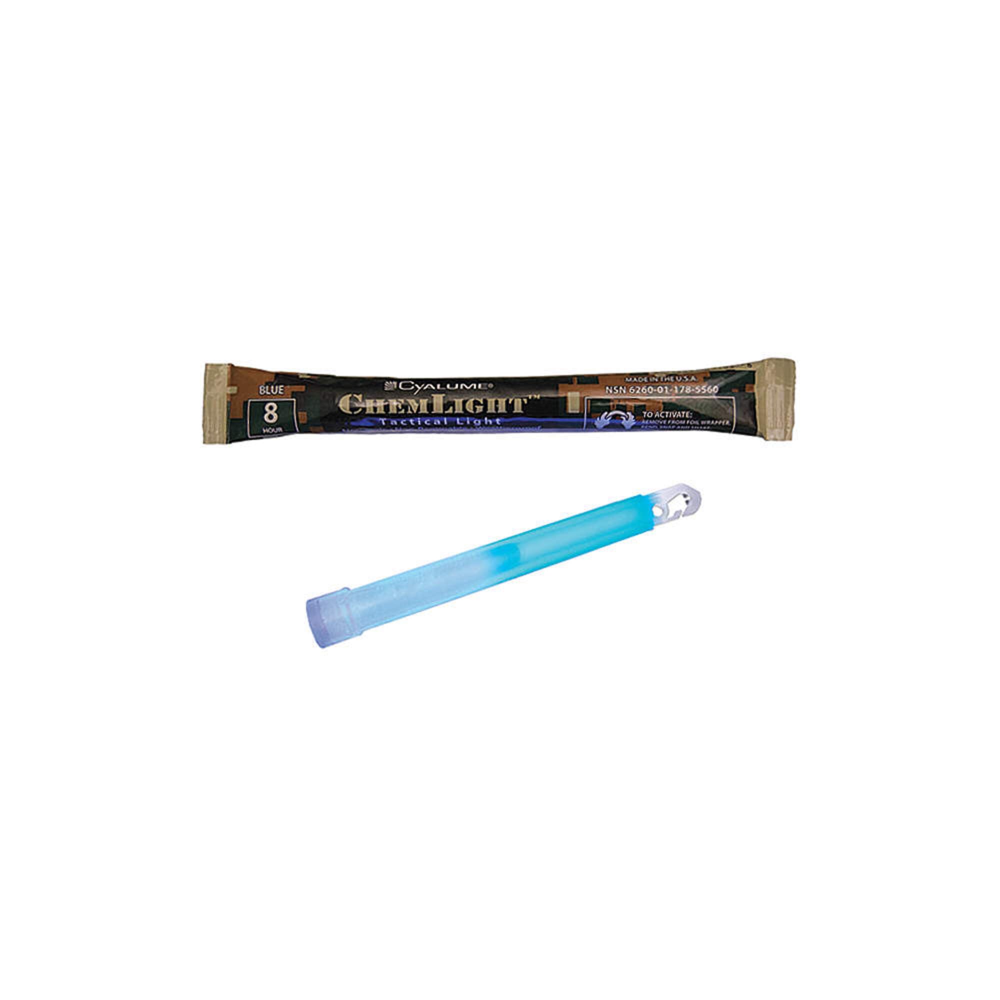 Bâton lumineux ChemLight® 15 cm - 8 heures blanc - Heracles Tactical