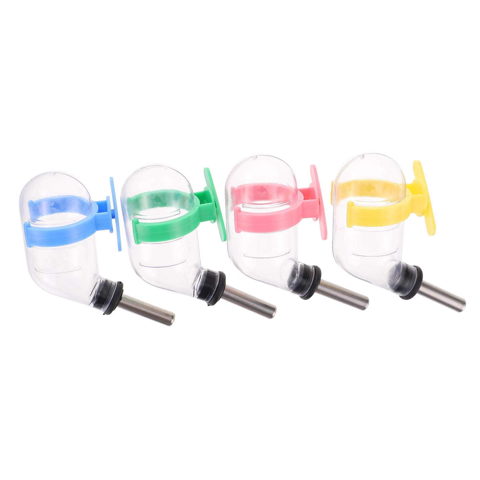 HOLIDYOYO 60ml Reusable Water Dispenser for Hamster Squirrel Cage Animal Bottle Feeder