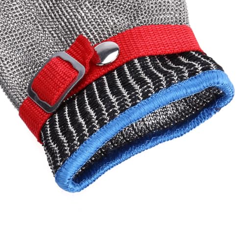 Résistant aux perforations gant maille acier inoxydable pour découpe boucher