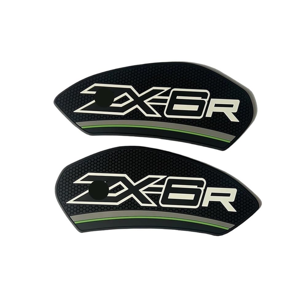 for Kawa&saki ZX6R ZX-6R for NIN&JA 2024- Motorcycle Tank Pad Stickers Knee Grip Side Decals Motorcycle Accessories Traction Fuel Decal Tank