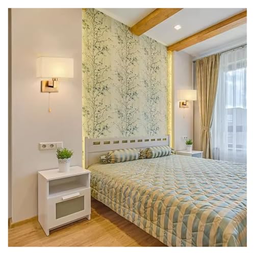 Lámpara de pared de cobre con elegante diseño rectangular y luz LED para pasillos de lujo 4