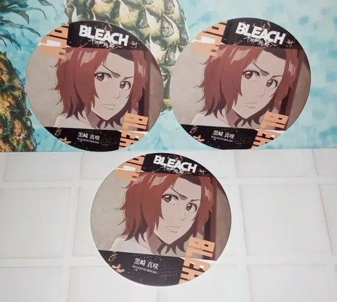 Amazon.co.jp: bleachコースターコレクションvol.1 黒崎真咲3枚