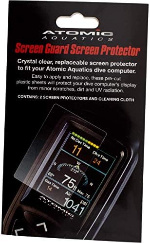Atomic Aquatics Cobalt Dive Computer Screen Guards (2 Pack)