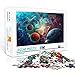 Puzzle Brain Competition Game Star Universe Enhance Memory 1000Pcs 75x50cm Rompecabezas de madera