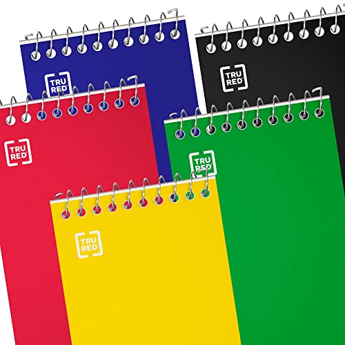 Staples Top Bound Memo Books, 3" X 5", 5/Pack (11491) #TOP1