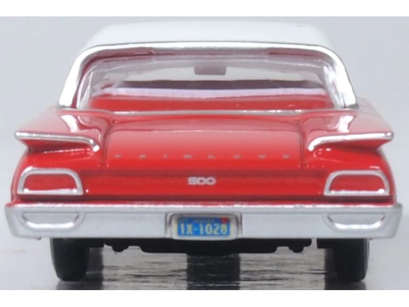 Amazon.com: Oxford Diecast 1960 Fairlane Sedan 500 Monte Carlo Red