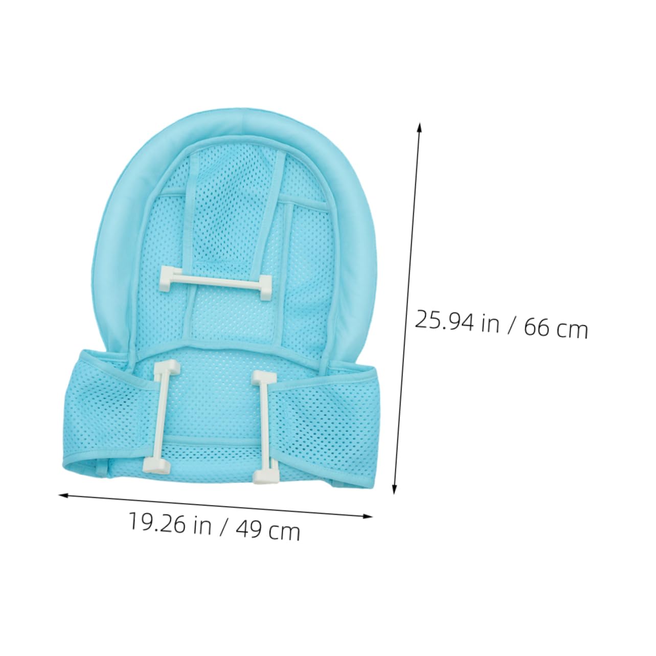 Beatifufu 2pcs Bath Tub Non-Slip Mesh Support Infant Bathing Support Mat Net Bathtub Bath
