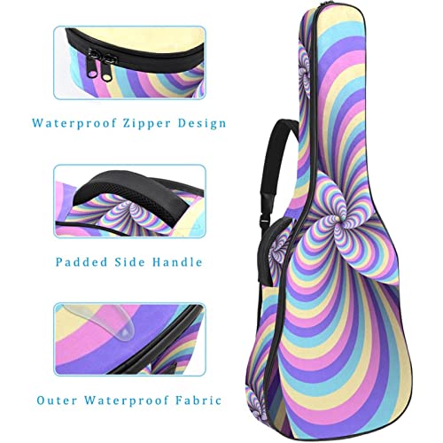 Housse de transport étanche pour guitare avec bandoulière réglable Ananas, Multicolore 10., 42.9×16.9×4.7 in, Organiseur… - Les Beatles, Paul McCartney, John Lennon, RIngo Starr, George Harrison Housse de transport étanche pour guitare avec bandoulière réglable Ananas, Multicolore 10., 42.9x16.9x4.7 in, Organiseur… – Image 5