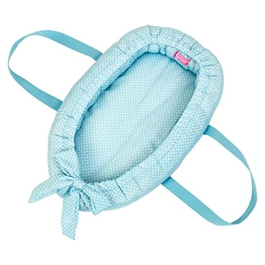 Theo Klein 1745 Baby Coralie - Cocon à Langer et couffin I 3 en 1 - Nid à Langer et Porter Les poupées I Jouet pour Enfants à partir de 3 Ans