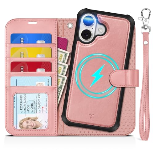 Housse iPhone 17 rose antichoc anti-piratage RFID pour sécuriser vos cartes