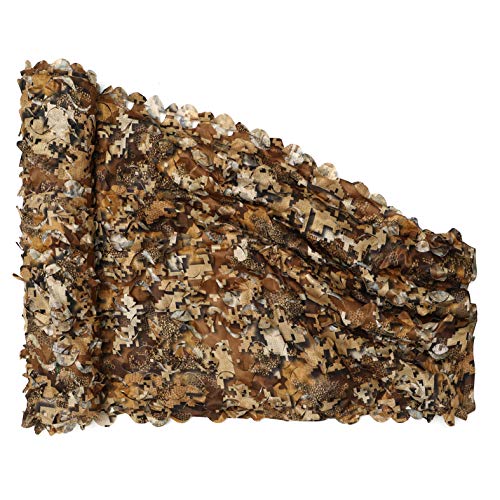 AUSCAMOTEK Tarnnetz, für Jagd, Grün / Braun