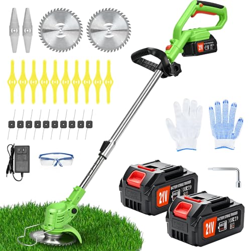 21V 4-in-1 Cordless Weed Wacker