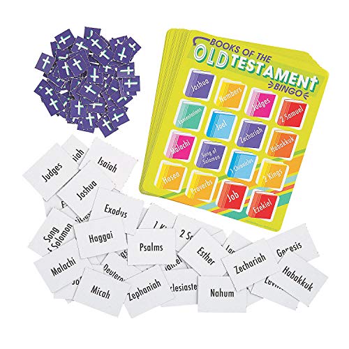 Juego de bingo Books of The Bible con 16 tableros miniatura 1