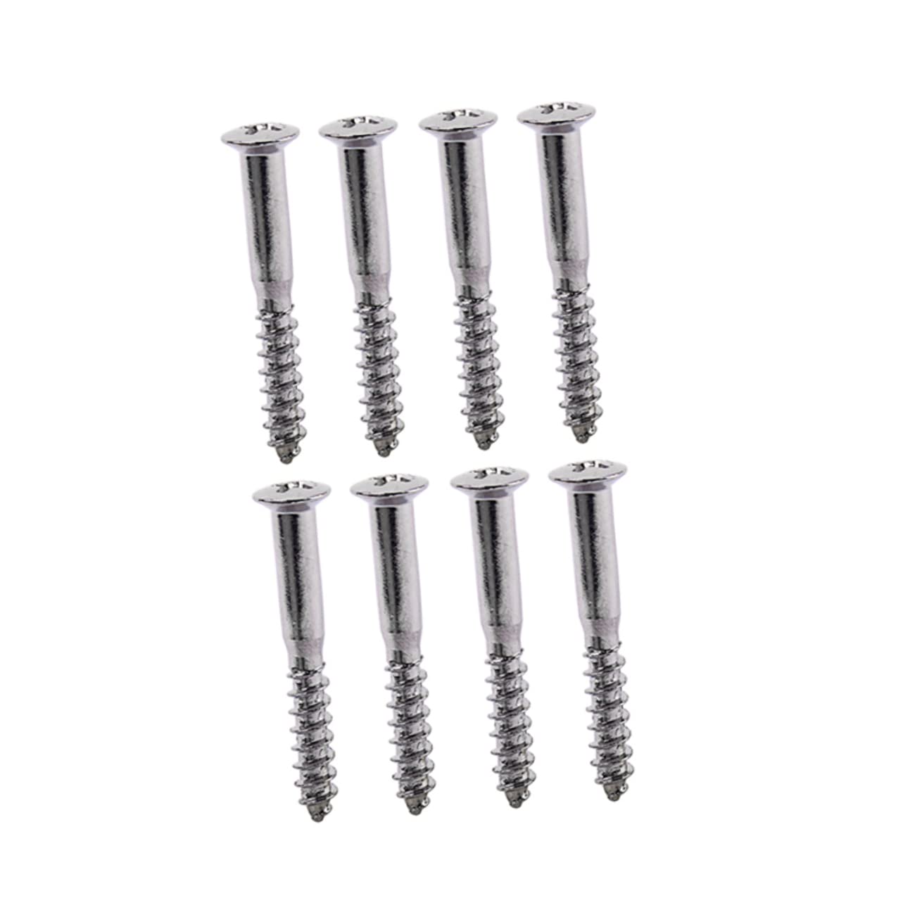 Pick Up Chitarra Classica Set Di 4 Viti Per Piastra Collo Chitarra - Oro, Misura 10 X 1 1/2 Pollici (40mm) Double Neck - Foto 5