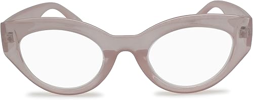 Miniatura 1 de 2SeeLife Lentes de lectura con diseño de ojo de gato rosa para mujer, para lucir elegante con alta visión, cómodos para todos los tipos de rostro,