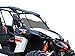 SuperATV Heavy Duty Dark Tinted Half Windshield for Can-Am Maverick (2013+) - Installs Within 5 Minutes!