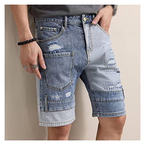 Bermuda en jean ample homme pour éviter la chaleur avec style