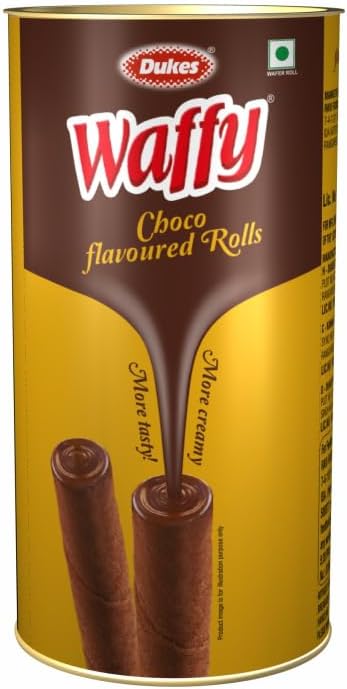 Waffy Chocolate flavoured rolls (300g)