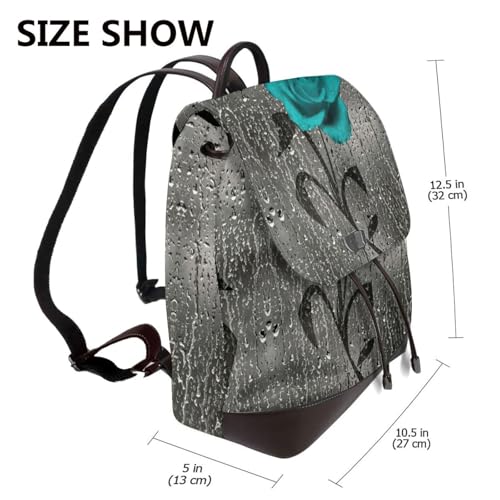 Sac à dos de voyage avec grand compartiment imperméable noir - 2