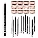 Produktbild LATTCURE 12 Colours Eyeliner Set, Eyeliner Pen, Waterproof Eyeliner Pen, Colourful Eyeliner Eye Cosmetic Makeup as well as Eyebrow Pencil Lip Liner Pencil Long Lasting