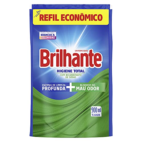 Brilhante Sabão Liquido Higiene Total 900Ml