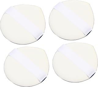 SAFIGLE 4pcs Heart-shaped Powder Puff for Wet...
