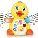 CifToys Musical Duck Toys for 3 2 1 Year Old Gifts, Toddler Toys- Dancing, Singing, Electronic Duck Toy with Lights and Adjustable Sound