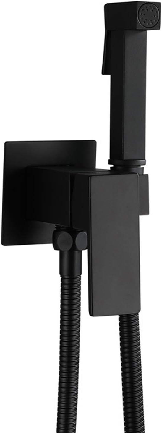 High Pressure Handheld Bidet Sprayer for Toilet, Brass Handheld Cloth Diaper Sprayer, Bathroom Sprayer Kit Spray Attachment with Hose