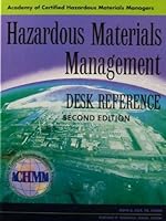 Hazardous Materials Management Desk Reference (2nd) 097685760X Book Cover