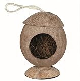 Zum Einhängen in den Käfig Trixie 6209 Kokosnusshaus für Hamster, ø 13 × 31 cm