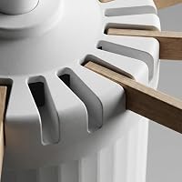 Homexo Wäscheständer Holz klappbar, platzsparend, 16 Arme, Modernes Design – Ansicht 7