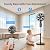 ATEngeus Outdoor Misting Fan 20000mAh Up to 21H Running Time, 12-Inch outdoor Oscillating Fan for Patios, 2 In 1 Pedestal & Tabletop Cooling Fan with Mister, Corded & Cordless, 7 Speeds, Remote, Timer