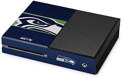 Skinit Decal Gaming Skin Compatible with Xbox One Console - Officially Licensed NFL Seattle Seahawks Zone Block Design