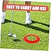 WHAMVOX Golf Practice Cup Hole Rings Reducing Cup for Indoor/Outdoor Golf Training Sessions