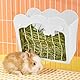 Hsthe Sea Heu-Futterautomat für Meerschweinchen, zum Aufhängen, Futter-Heu-Raufe für Kleintiere, Kaninchen, Zwergkaninchen, Meerschweinchen